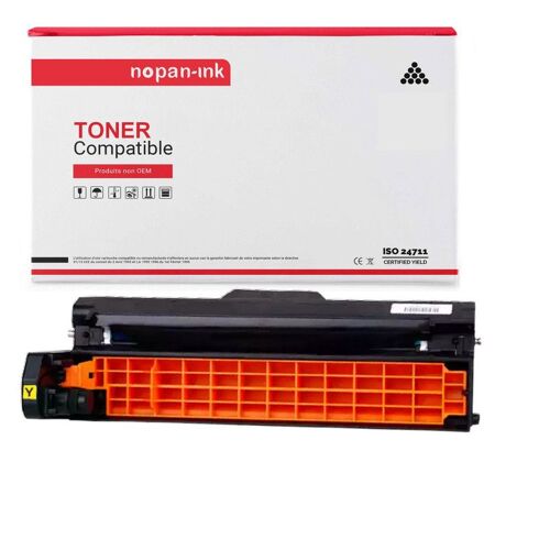 1 Toner pour OKI 43381705 Jaune 20000 Pages avec C 5500, C 5550 MFP, C 5600DN, C 5600N, C 5650, C 5650DN, C 5650N, C 5700DN, C 5700N, C 5750, C 5750DN, C 5750N, C 5800DN, C 5800N, C 5850DN, C 5850N, C