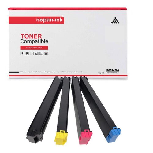 4 Toner pour SHARP MX23 MX-23 Multi-couleurs 18000/10000 Pages avec MX 1810U, MX 2010U, MX 2310F, MX 2310N, MX 2310U, MX 2314N, MX 2314NSF, MX 2614N, MX 2616N, MX 3111U, MX 3114N