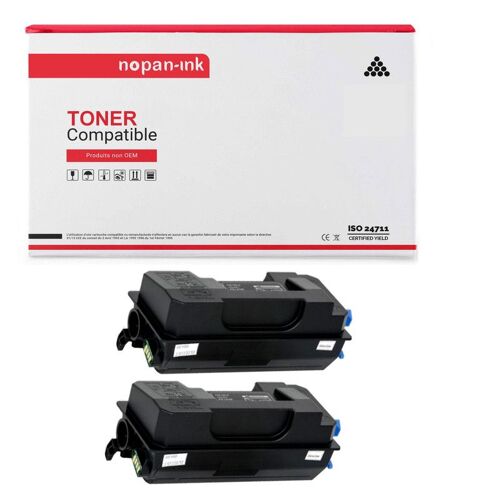 2 Toner pour OLIVETTI D-COPIA 5004 Black 25000 Pages avec Olivetti D-Copia 5004 MF, 6004 MF / PG L 2150