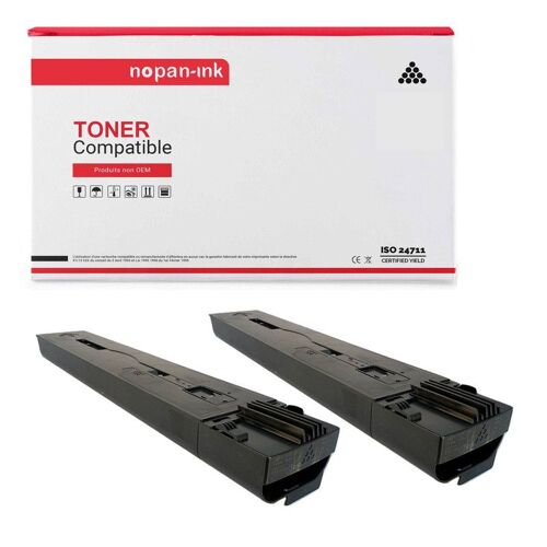 2 Toner pour XEROX Color 550/560/570 Black 30000 Pages avec Color 550, Color 560, Color 570 C2000, IM C2000A, IM C2500, IM C2500A