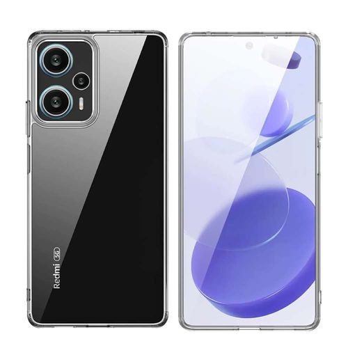 Coque Silicone Pour Xiaomi Poco F5 5g 6.67" Gel Ultraslim Et Ajustement Parfait - Transparent