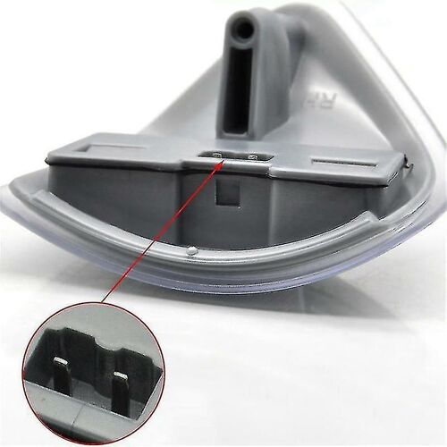 Voyants De Clignotants De Rétroviseur Latéral Led Pour Ram 1500 2500 3500 Lentille Transparente 68302828aa 68302829aa
