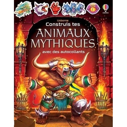Construis Tes Animaux Mythiques Avec Des Autocollants