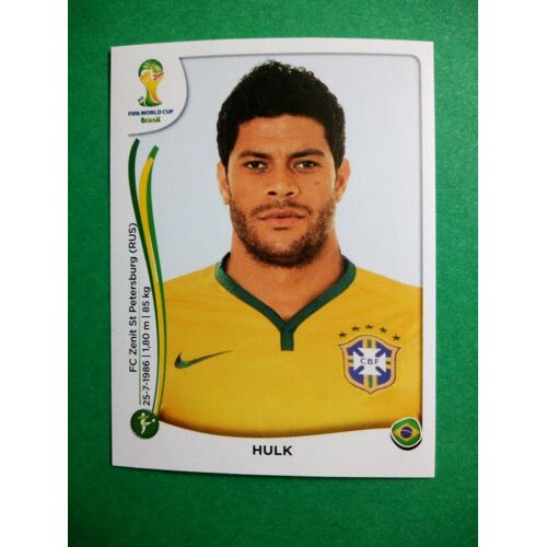 Hulk 49 - Brasil - Stickers Fifa World Cup Brasil 2014 - Panini