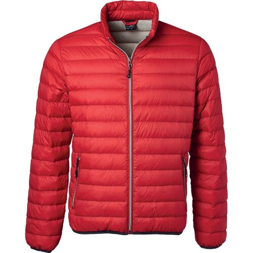 Veste Doudoune Matelassée Duvet - Jn1140 - Rouge - Homme
