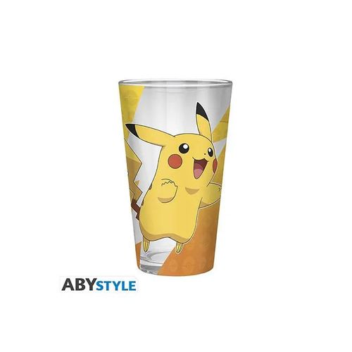 Pokemon - Verre Xxl Premium - Pikachu Effet Métal (400 Ml)