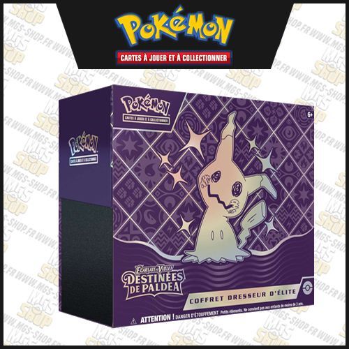 Coffret Dresseur DÉlite Etb  Destinées De Paldea (Ev04.5) 🇫🇷 (Asmodée)