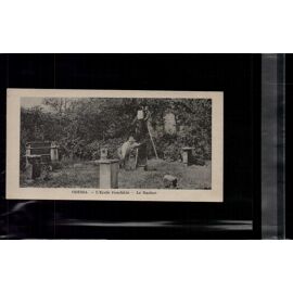 7 X 14 Cm Carte Postale En L Etat Sur Les Photos Rare ++ Odessa L'ecole Pouchkin Le Rucher