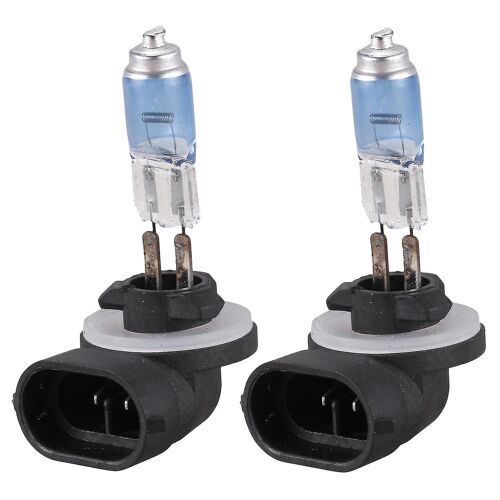 2pcs 881 100w Dc 12v Super Blanc Halogène Brouillard Ampoule Pour Voiture Auto