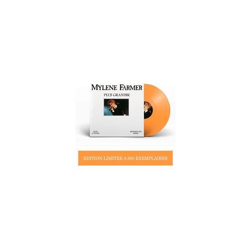 Plus Grandir - Edition Vinyle Couleur Limité À 500 Exemplaires