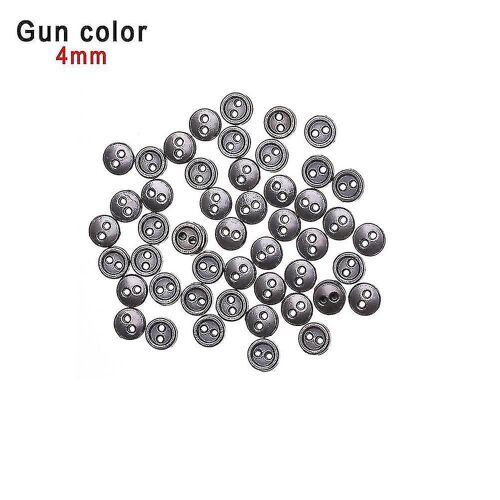 50pcs 3/4/5/6mm Lovely Mini Metal Buttons Handmade Diy Doll Clothes Dollhoues