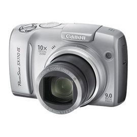 Appareil photo Compact Canon PowerShot SX110 IS Argent compact - 9.0 MP - 10x zoom optique - argent