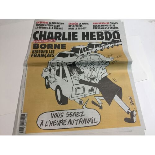Charlie Hebdo N° 1577 . 12 Octobre 2022.