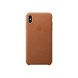 Apple - Coque De Protection Pour Téléphone Portable - Cuir - Marron Selle - Pour Iphone Xs Max