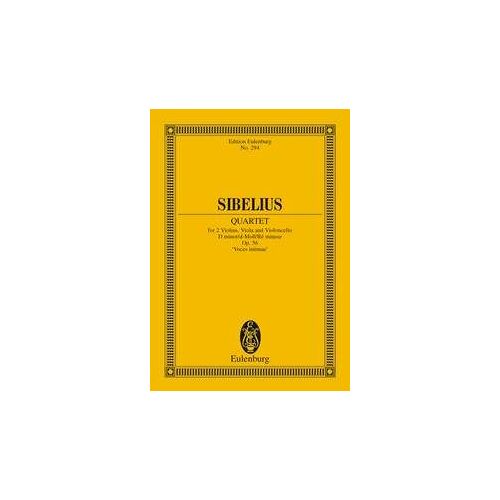 Streichquartet D Op.56 / Conducteur De Poche