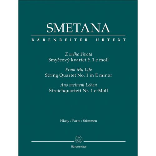 String Quartet Nr. 1 E Minor 'Aus Meinem Leben' / Set De Partitions