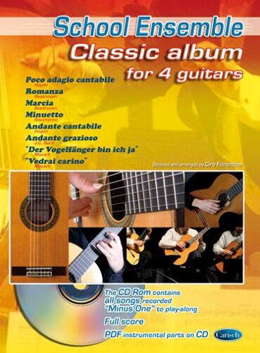 Classic Album For 4 Guitars / Recueil+Cd