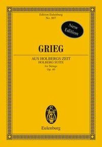 Holberg Suite Op.40 / Conducteur De Poche