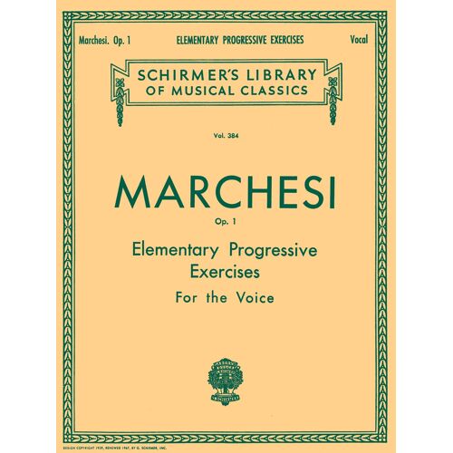 Elementary Progressive Exercises, Op. 1