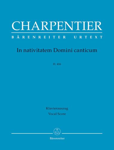 In Nativitatem Domini Canticum / Conducteur