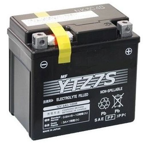 Topcar - Batterie Moto 12v 6ah - Stz7s - Equivalence Ytz7s