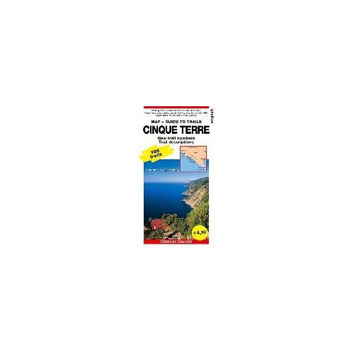 Cinque Terre Map. Guide To Trails. 185 Trails 1:25.000