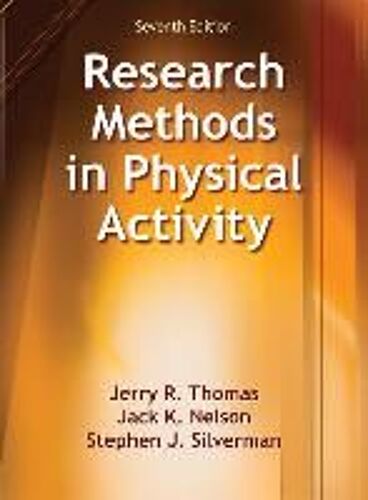 Research Methods In Physical Activity