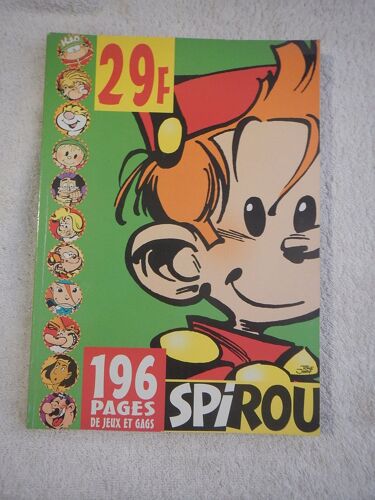 Spirou 196 Pages De Jeux Et De Gags, Été 1998