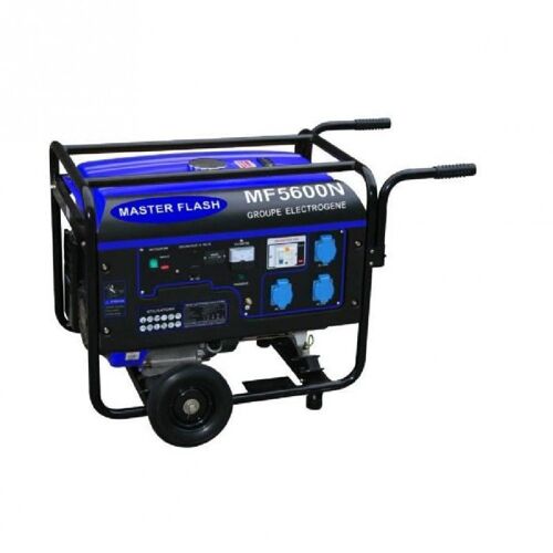Master flash groupe électrogene a essence 5500w avec kit chariot mf5600n