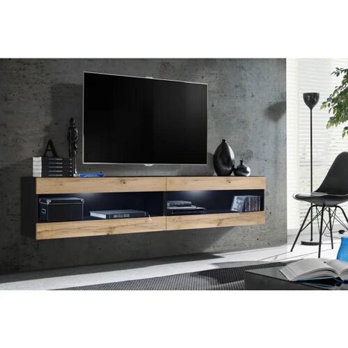 Ensemble Komodee TIVOLI SET4 Espace ouvert Noir Wotan 35 x 200 x 41 cm
