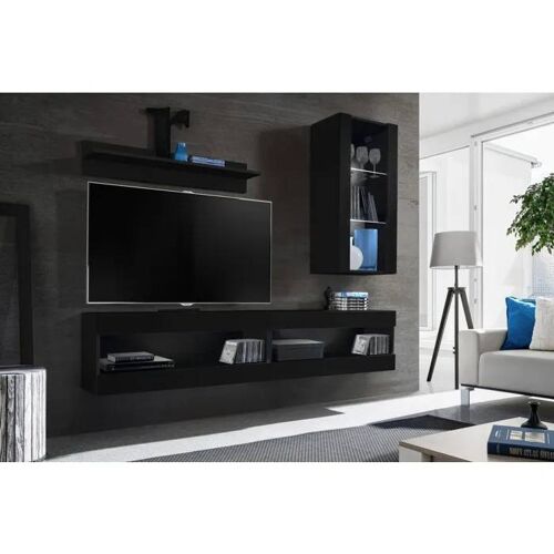 Ensemble Komodee TIVOLI SET5 Espace ouvert Noir Noir 35 x 200 x 195 cm