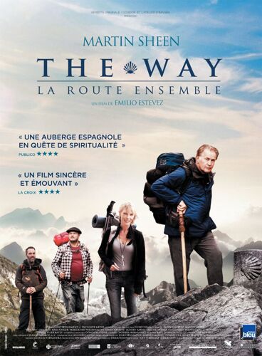 Affiche De Cinéma " The Way - La Route Ensemble " Format 120x160 Emilio Estevez - Martin Sheen