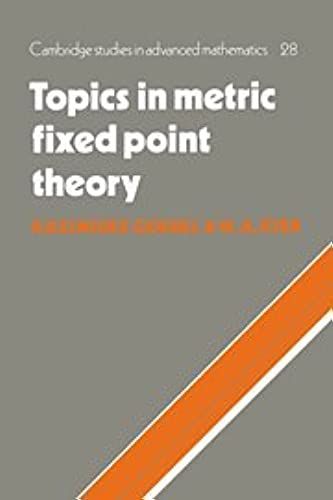 Topics In Metric Fixed Point Theory