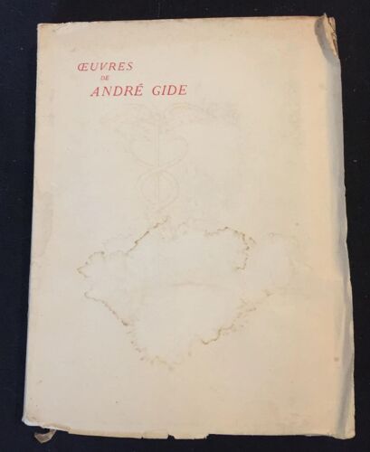Oeuvres De André Gide I. La Porte Étroite