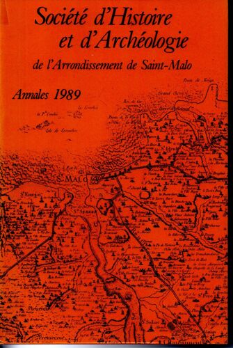 Societe D Histoire Et D Archeologie Saint Malo Annee 1989