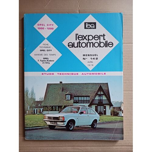 Revue Technique Automobile Pour Opel City 1000 - 1200