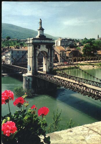 Carte Postale De Seyssel (Haute-Savoie) Pont Sur Le Rhône