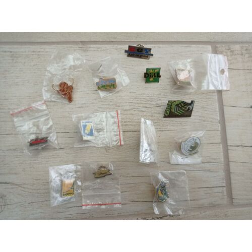 Lot De 13 Pin's Années 80/90