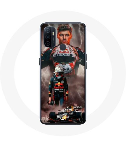 Coque Pour Oppo A53 Formule 1 Max Verstappen Casque F1