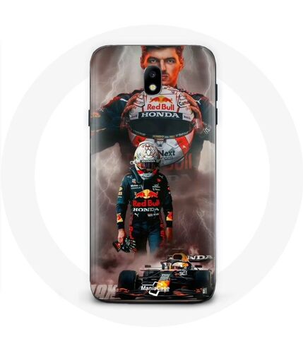 Coque Pour Samsung Galaxy J3 2017 Formule 1 Max Verstappen Casque F1