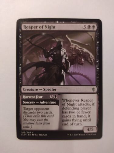 Reaper Of Night / Harvest Fear // Faucheur De La Nuit / Moisson De Peur (Le Trône D'eldraine)
