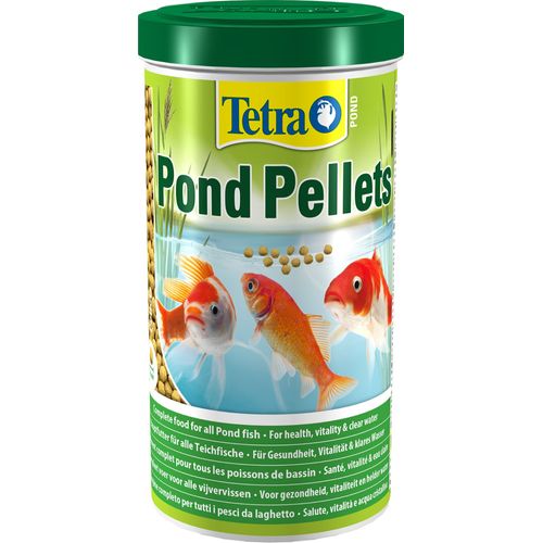 Tetra Pond Pellets Alimentation Quotidienne Idéale Pour Tous Les Poissons De Bassin Granules Enrichis En Oligo-Éléments Vitamines Essentiels Caroténo Des 1 L