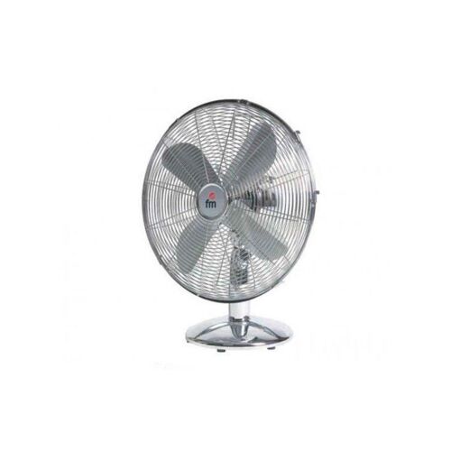 Ventilateur de Bureau Grupo FM SM140 50W Chrome