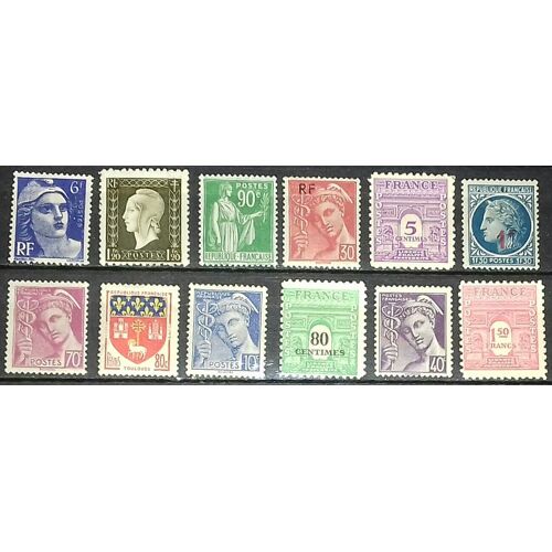 Timbre France - Lot Petits Formats Divers (5) - Neufs