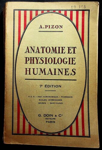 Anatomie Et Physiologie Humaines Suivies De L'étude Des Principaux Groupes Zoologiques