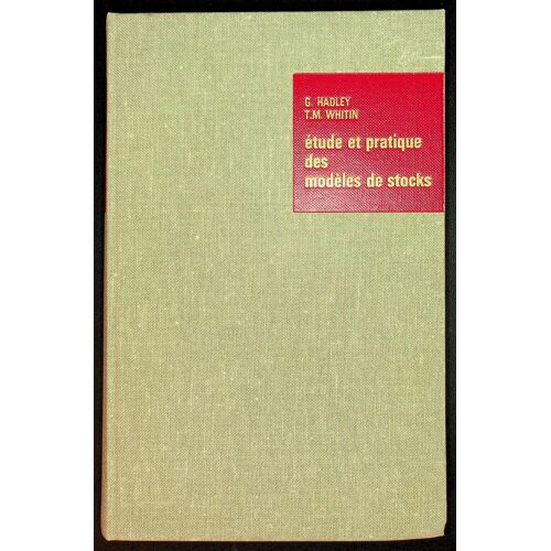 Etude Et Pratique Des Modèles De Stocks