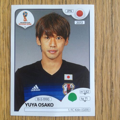 Vignette Panini N°671 -Russia 2018 - Yuya Osako