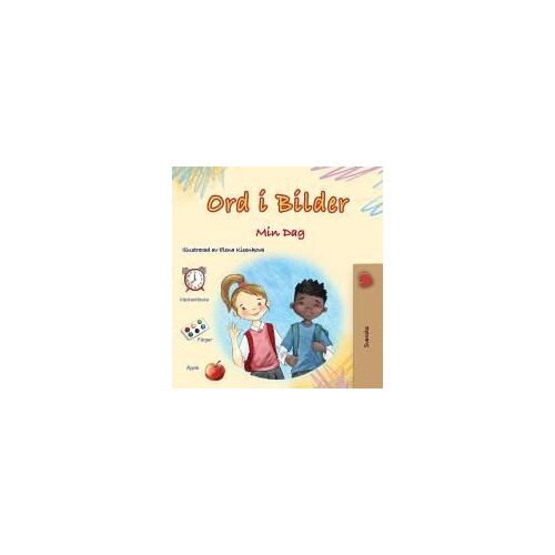 Words In Pictures - My Day (Swedish Children's Book)