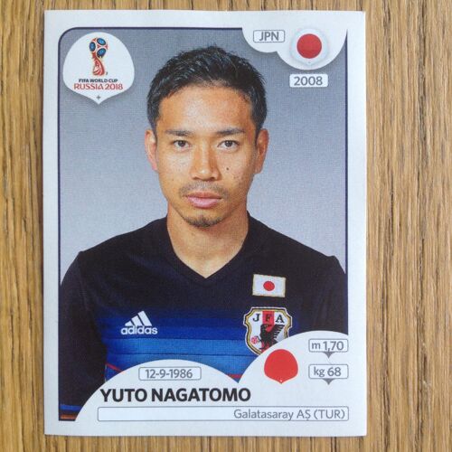Vignette Panin N°657 - Russia 2018 - Yuto Nagatomo