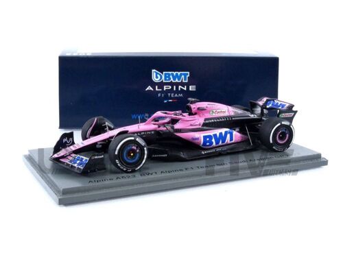 Spark 1/43 - S8568 - Alpine A523 - Bahrain Gp 2023 (E. Ocon)-Spark